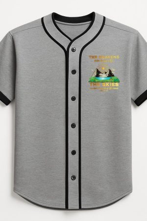 Christian Heavens Skies Camping Baseball Jersey