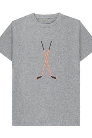 Crossed Hockey Sticks Icon T-Shirt