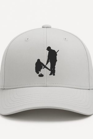 Curling Sport Cool Trendy Cap