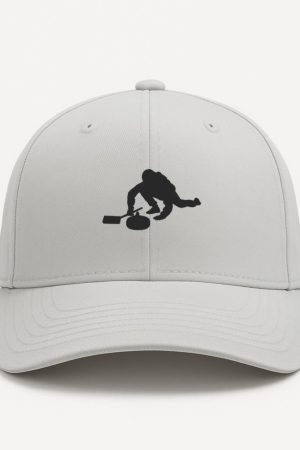 Curling Sport Dynamic Minimalist Cap