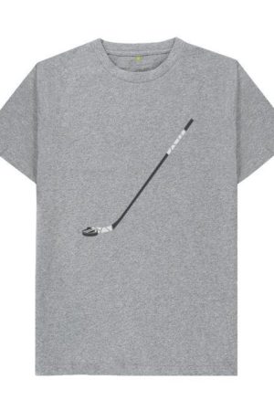 Flat Colored Ice Hockey Stick T-Shirt