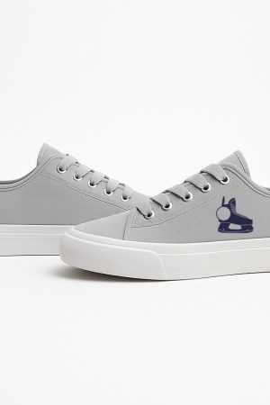 Ice Skate Label Cut Out Shoes