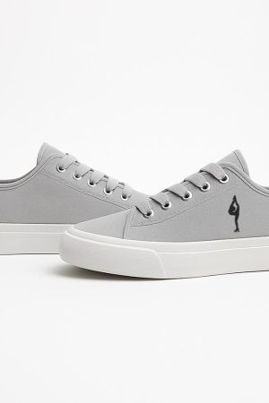 Ice Skating Female Silhouette Shoes