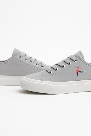 Ice Skating Woman Character Shoes