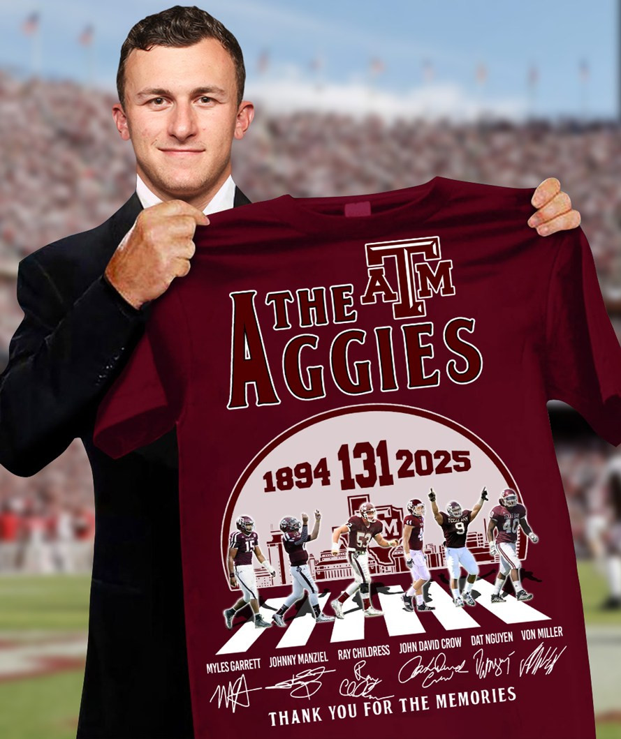 1894 2025 Texas A&M Aggies Thank You For The Memories T-Shirt For Football Fans Neasalamis.com