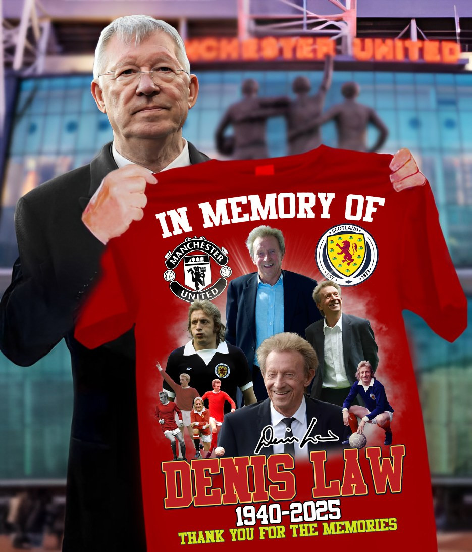 1940-2025 In Memory Of Denis Law Thank You For The Memories T-Shirt For Football Fans Neasalamis.com