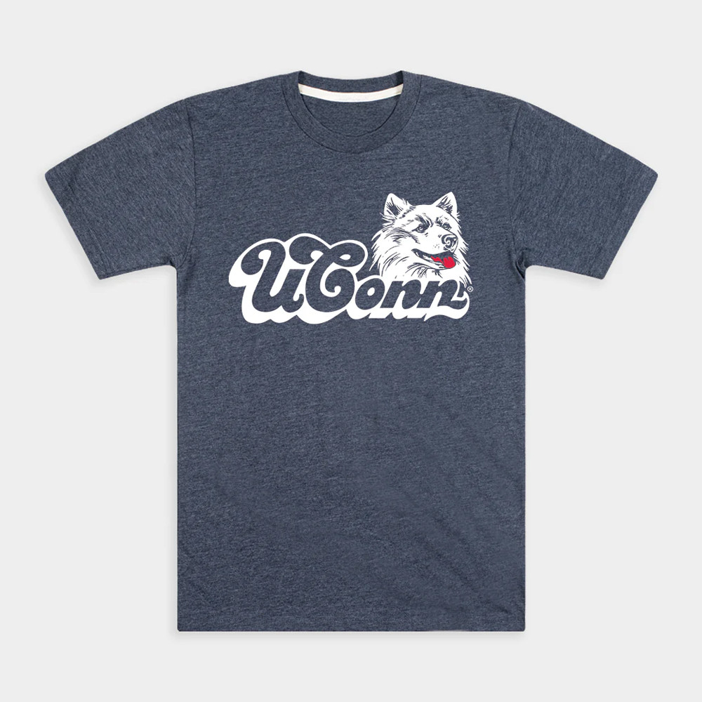 1980s + 1990s UConn Huskies T-Shirt For Basketball Fan Neasalamis.com