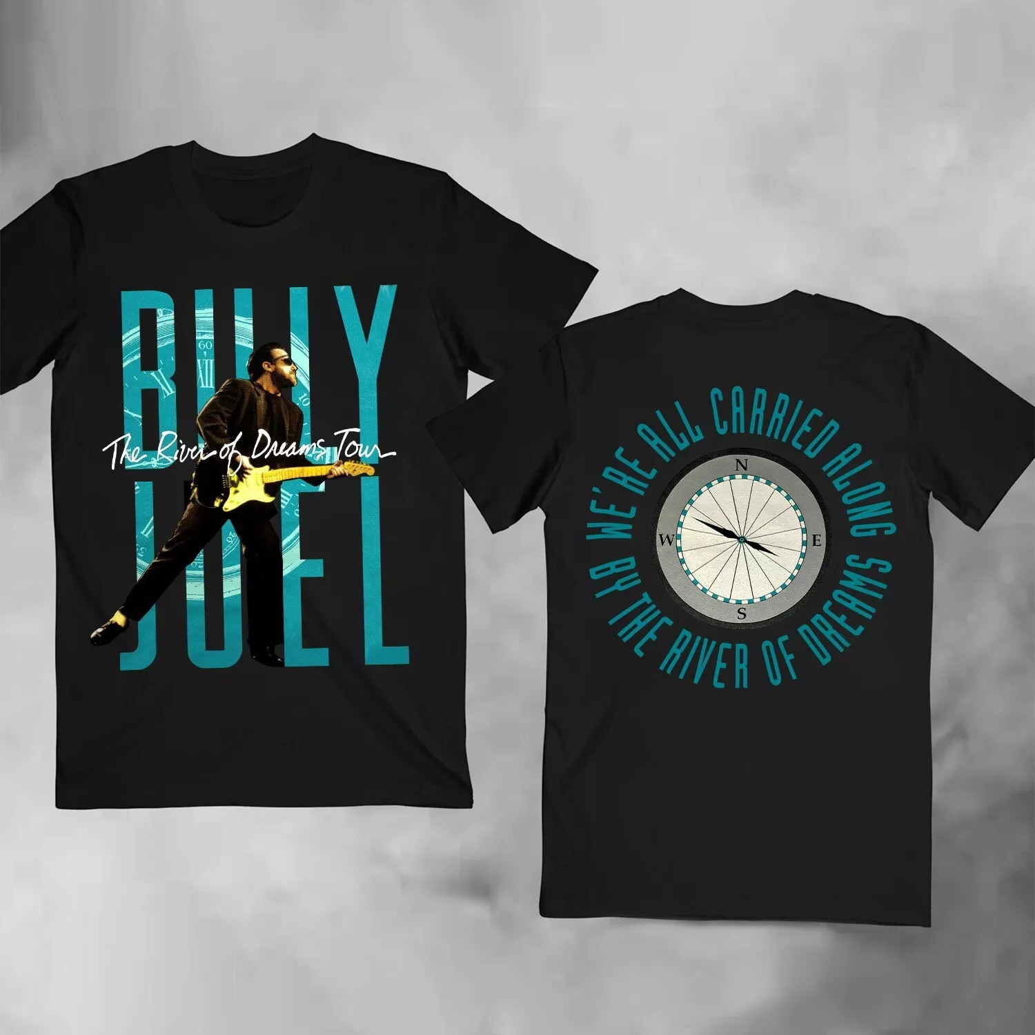 1993 Billy Joel Tour T-Shirt The River of Dreams Album Neasalamis.com