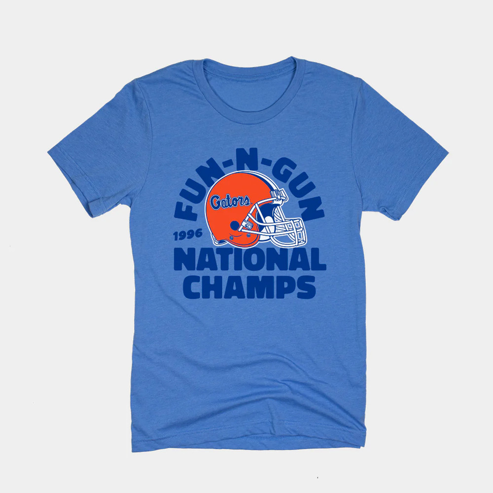 1996 Fun-n-Gun Gators Football T-Shirt Neasalamis.com