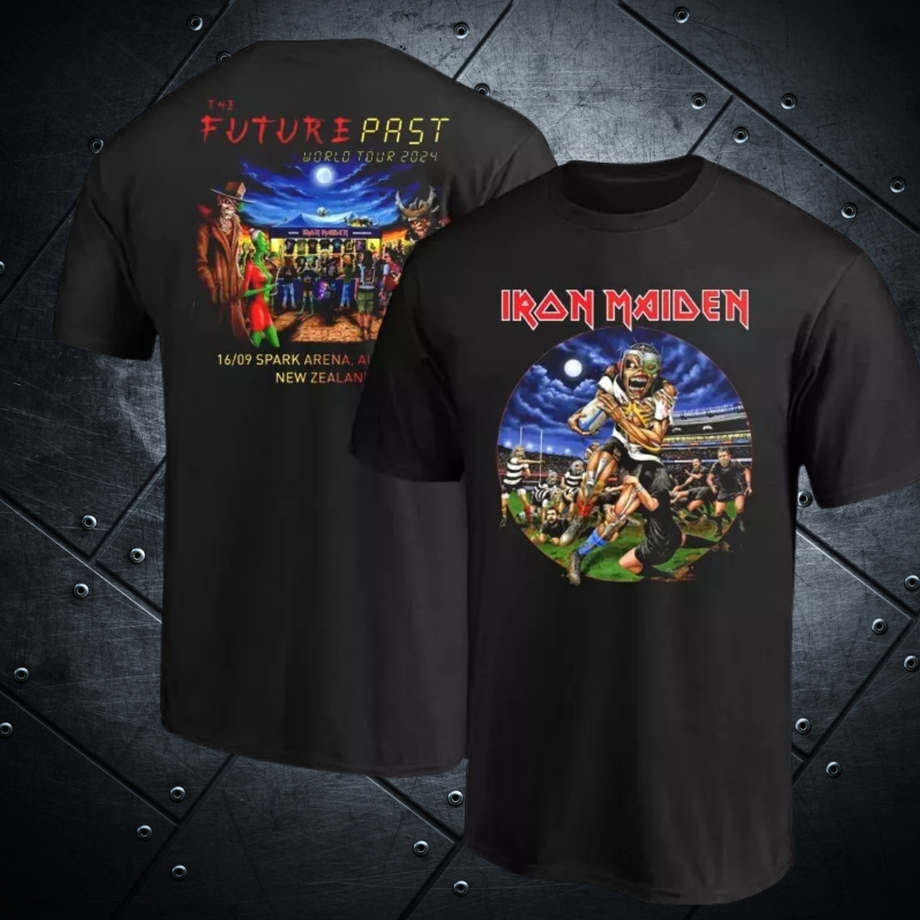 2024 Future Past Tour Auckland New Zealand Event T-Shirt Neasalamis.com