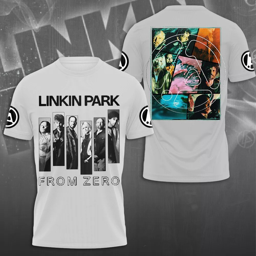 2025 Linkin Park From Zero Tour Framed Photo Back Side 3D Shirt Neasalamis.com