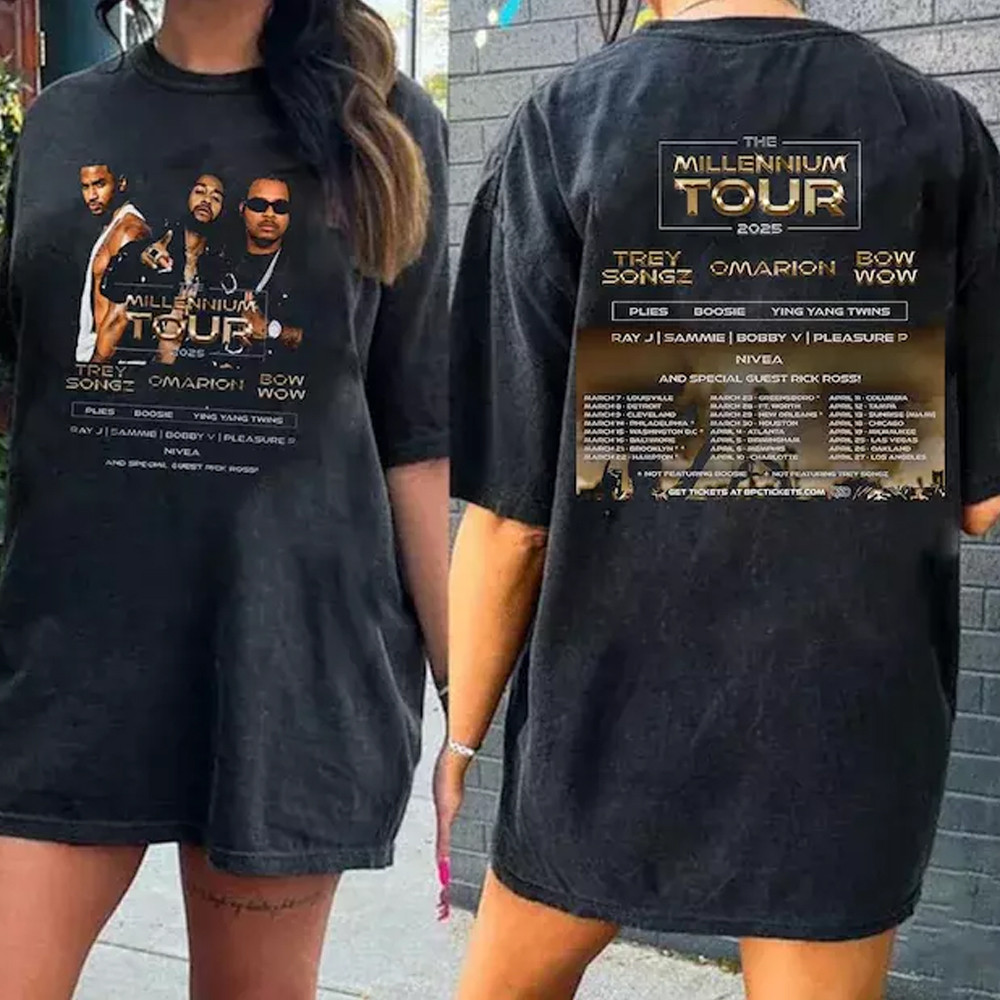 2025 Millennium Tour Shirt Neasalamis.com