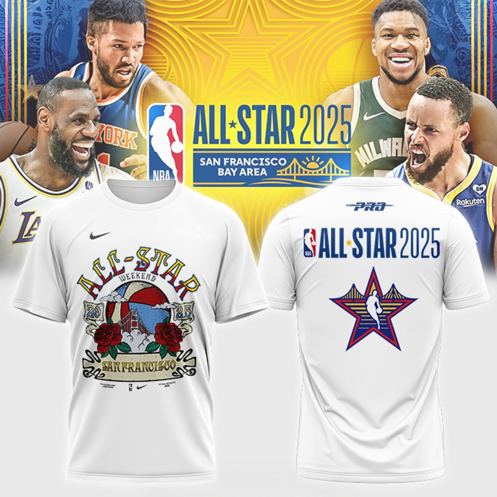 2025 NBA All-Star Game San Francisco T-Shirt Gift For Basketball Lover Neasalamis.com