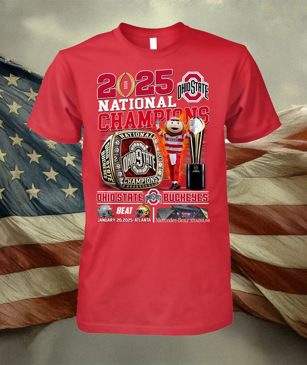 2025 Ohio State Buckeyes Football T-Shirt Football Neasalamis.com