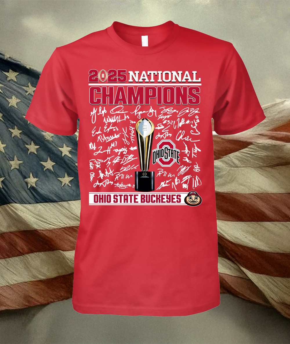2025 Ohio State Buckeyes Football T-Shirt Presents For Football Lovers Neasalamis.com