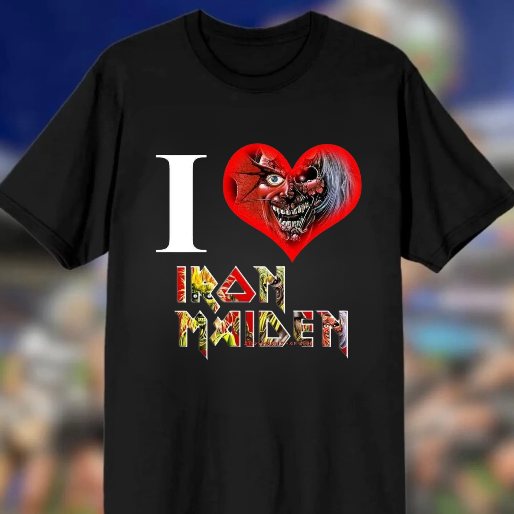 2025 World Tour I Love Iron Maiden T-Shirt Gift Ideas For Music Lovers Neasalamis.com