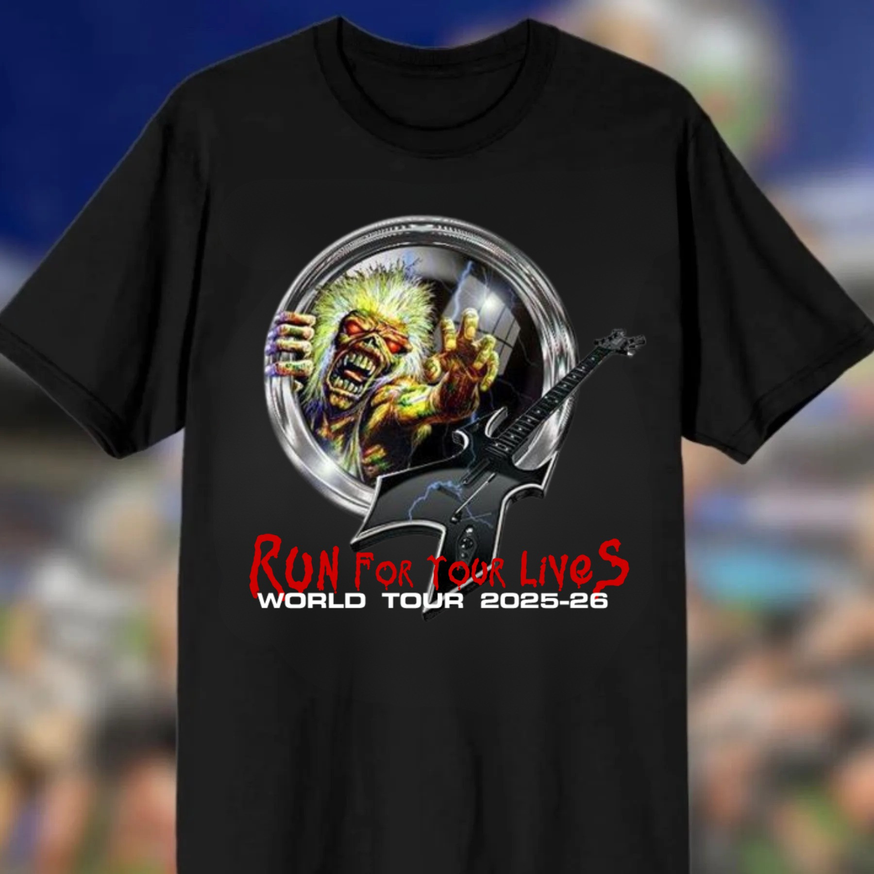 2025 World Tour Run For Your Lives IM Band T-Shirt Music Related Gifts For Guys Neasalamis.com