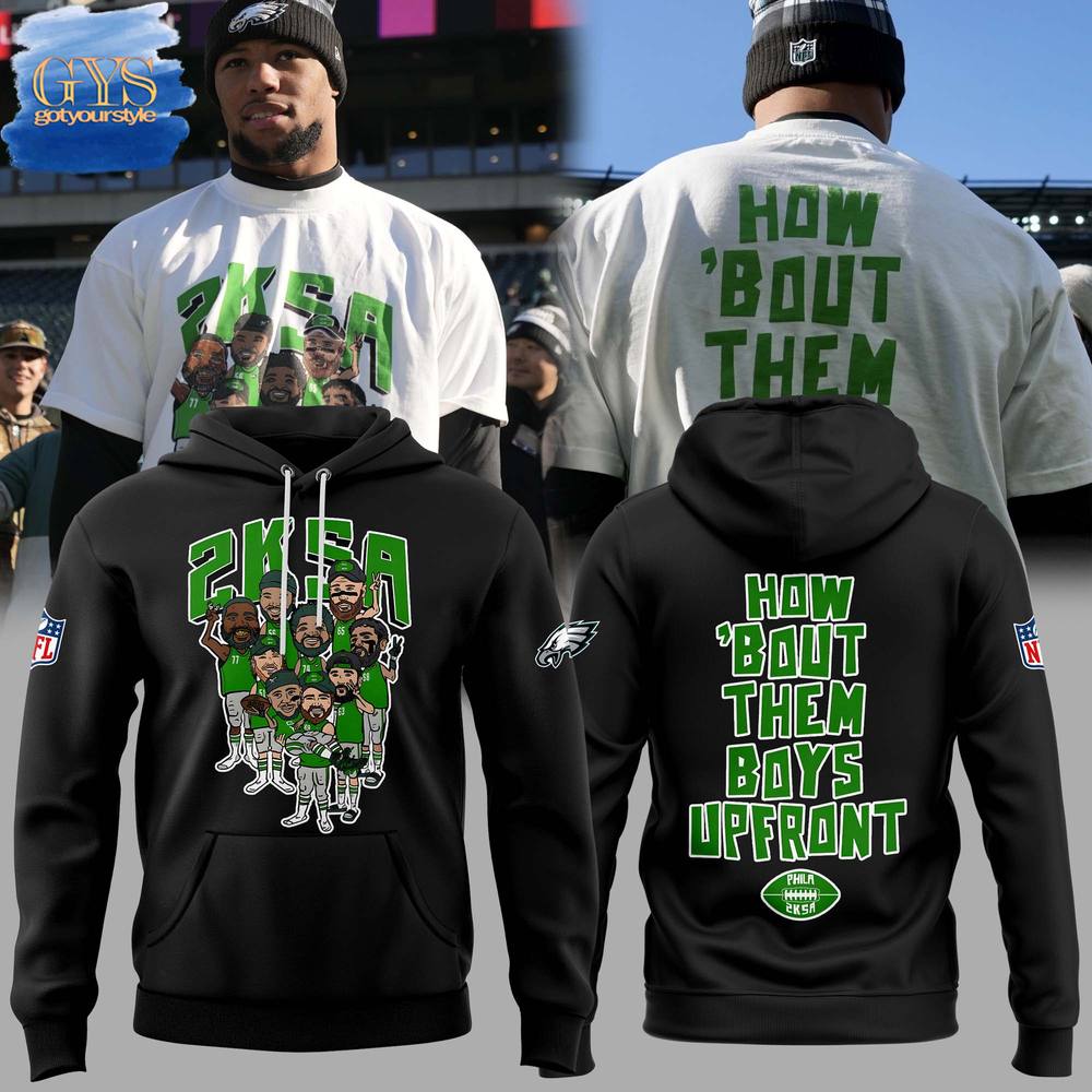2K SA Philadelphia Eagles Limited Edition Hoodie Neasalamis