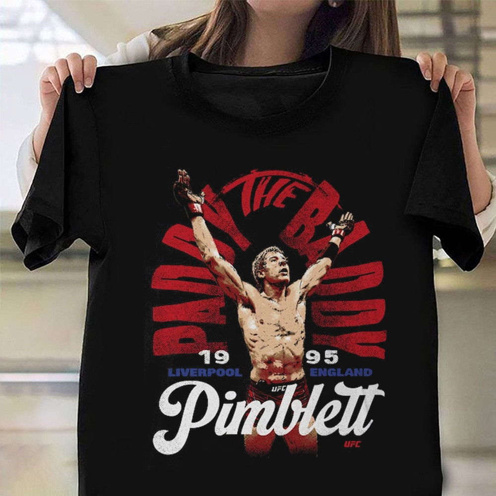 500 Level Black Paddy Pimblett The Baddy T-Shirt For Husband Neasalamis.com