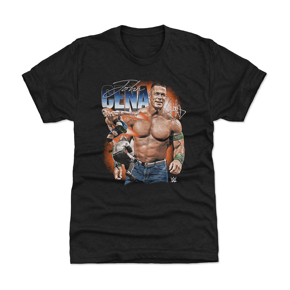 500 Level Heather Black John Cena Vintage Superstar T-Shirt Wrestler Gifts Neasalamis.com