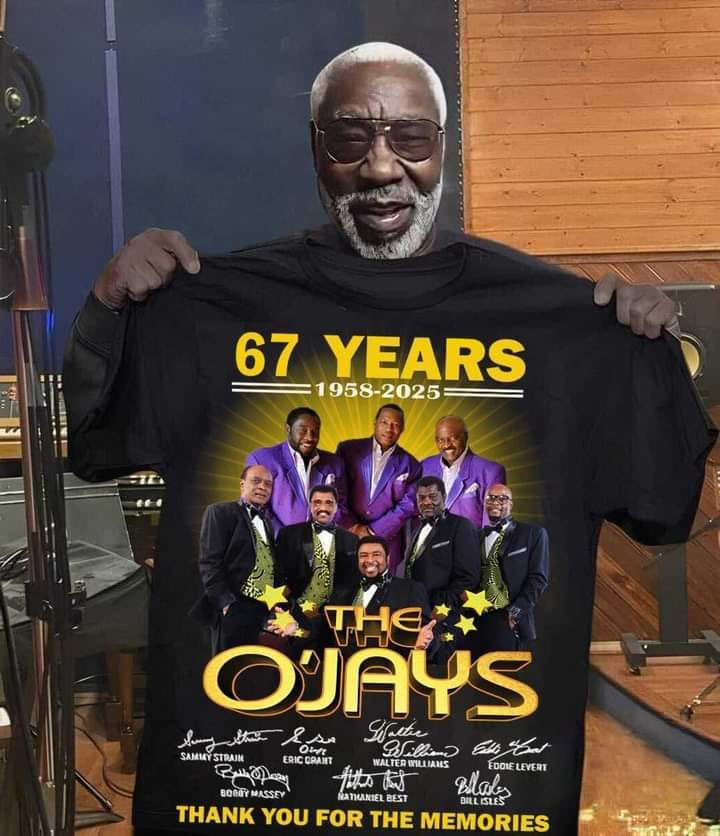 67 Years 1958 2025 The O'Jays Shirt Thank You For The Memorials T-Shirt Neasalamis.com
