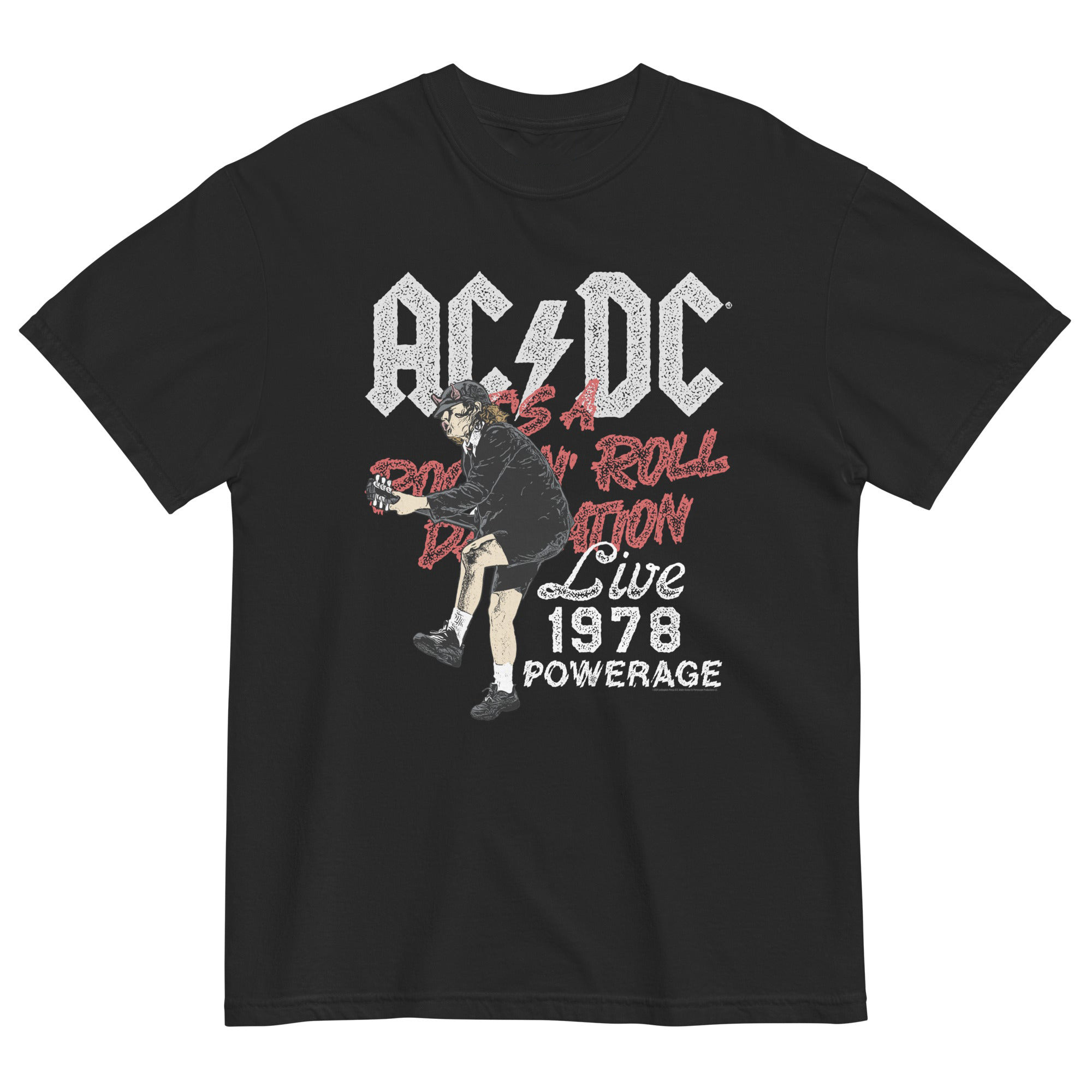 AC DC Live 1978 T-Shirt Mother's In Law Gifts Mom's Day Neasalamis.com
