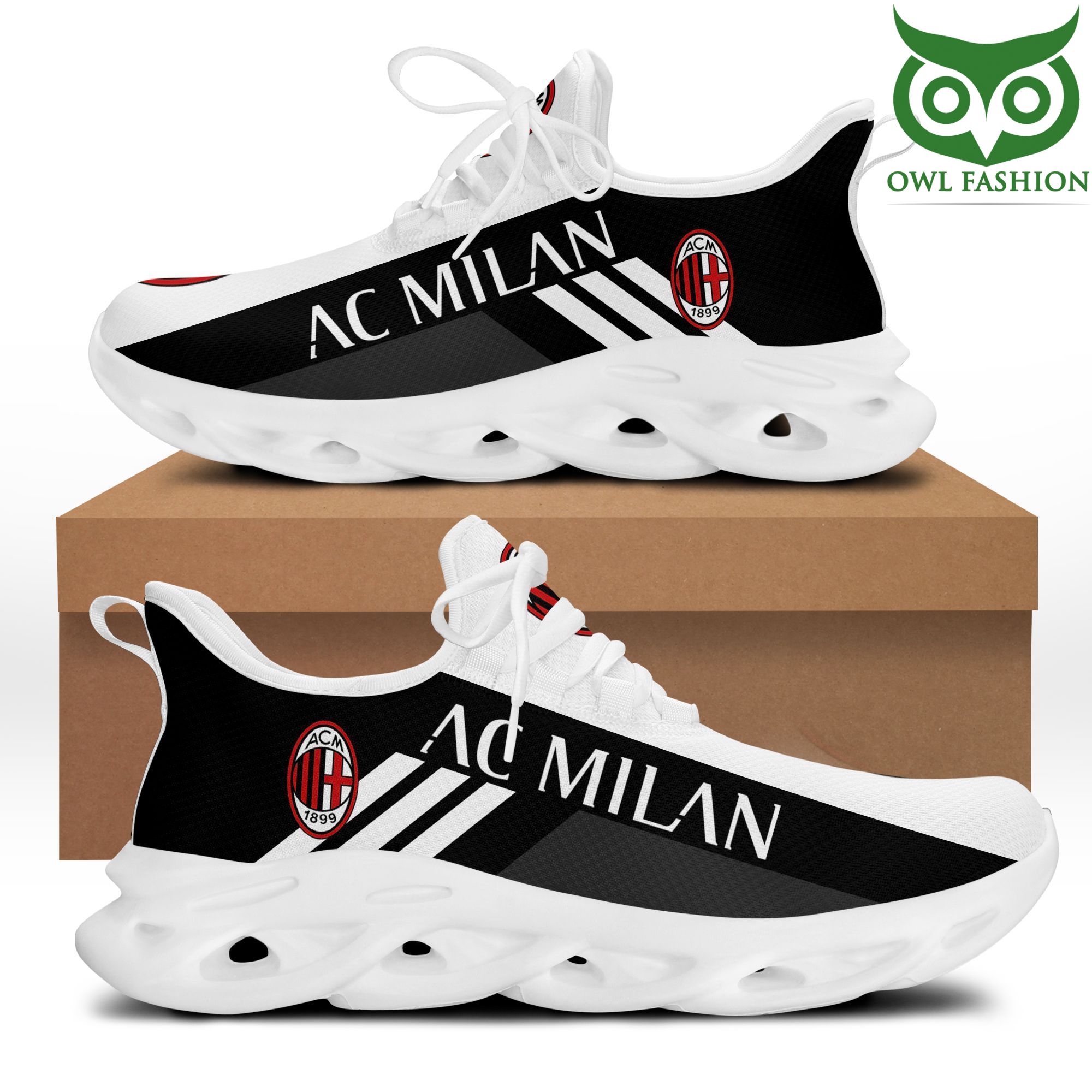 AC Milan Max Soul Shoes Sneakers For Men And Women neasalamis.com