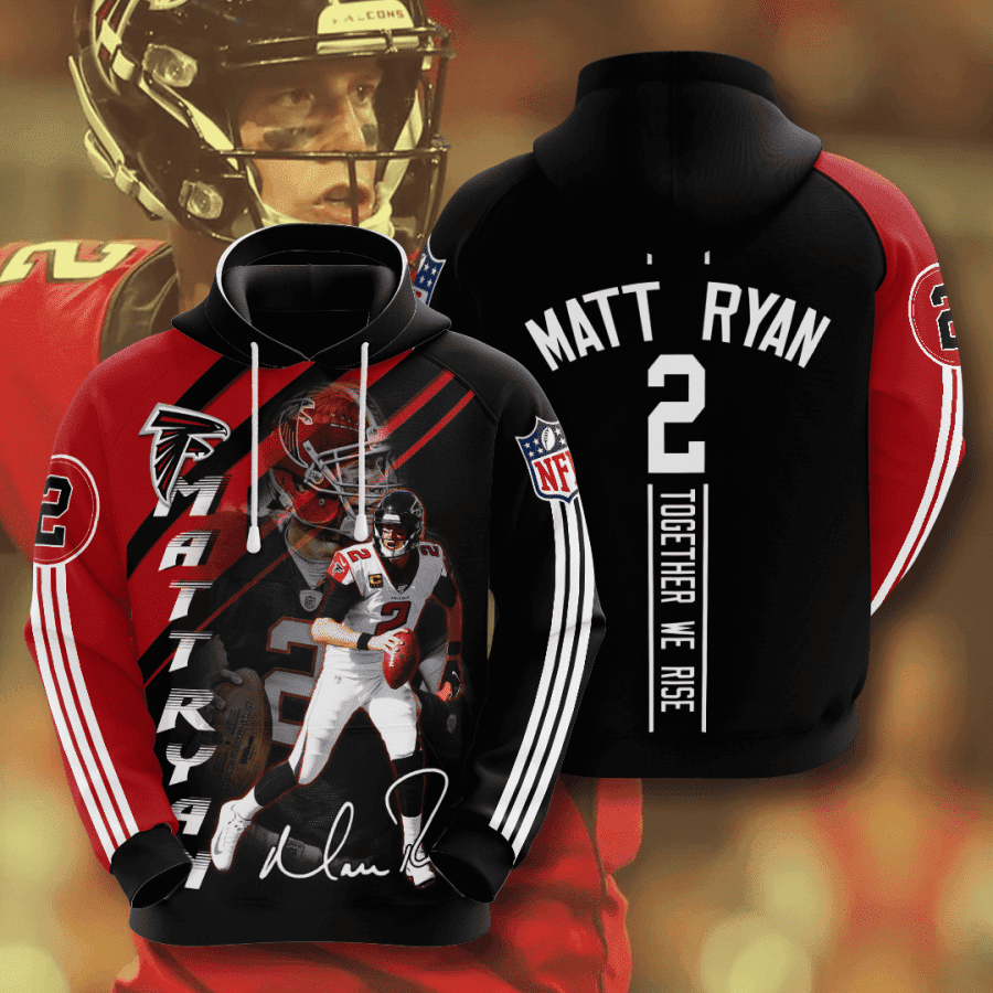 ATLANTA FALCONS Matt Ryan Hoodie Neasalamis