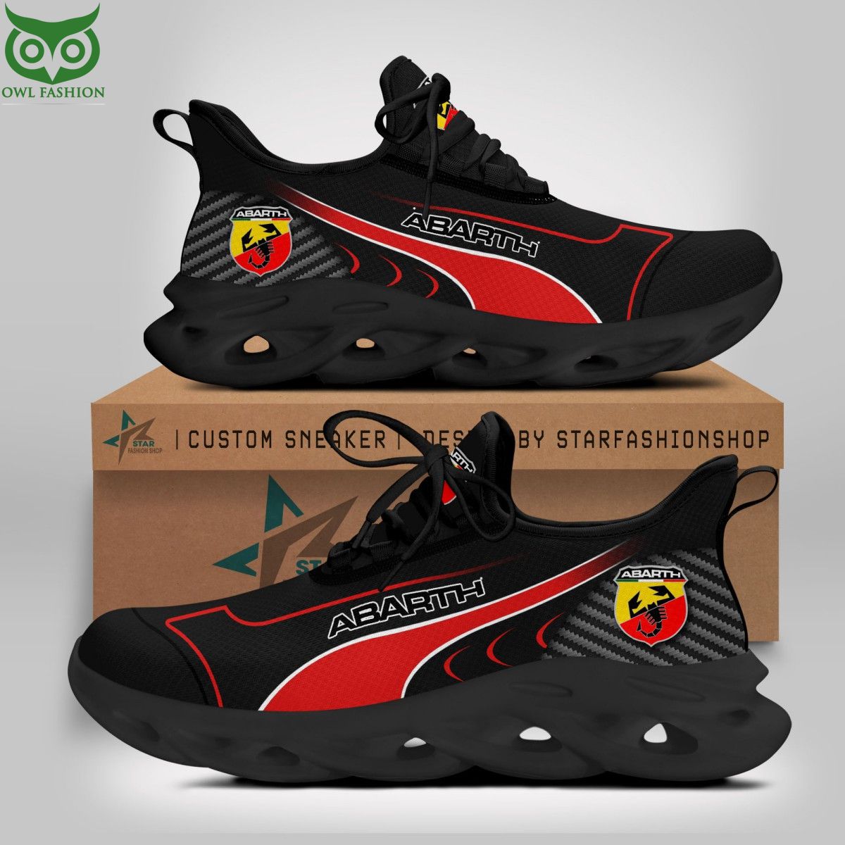 Abarth Max Soul Shoes Sneakers For Men And Women neasalamis.com