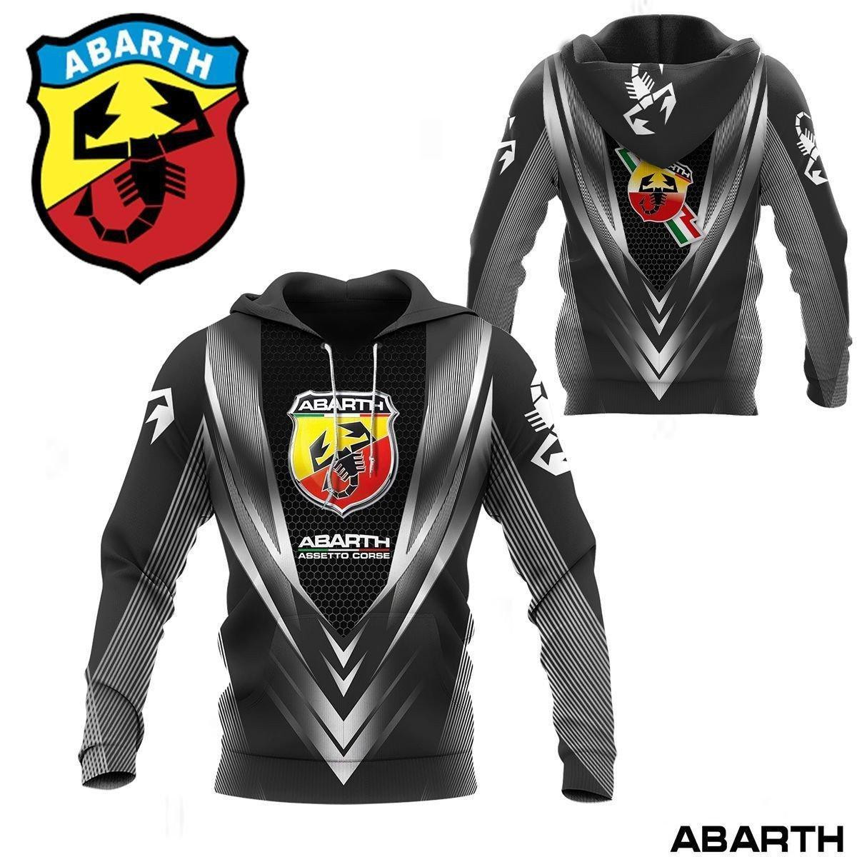 Abarth Shirt Fan Gift 12 Stylist Unisex 3d Hoodie Zip Hoodie Neasalamis