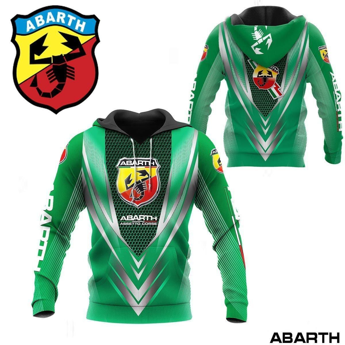 Abarth Shirt Fan Gift 15 Stylist Unisex 3d Hoodie Zip Hoodie Neasalamis