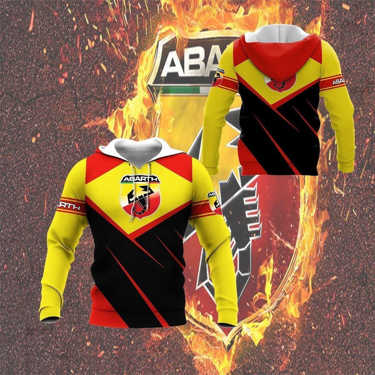 Abarth Shirt Fan Gift 7 Stylist Unisex 3d Hoodie Zip Hoodie Neasalamis