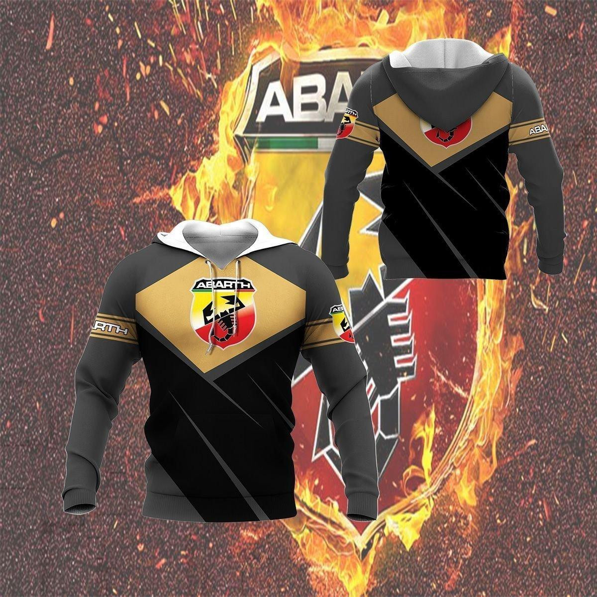 Abarth Shirt Fan Gift 9 Stylist Unisex 3d Hoodie Zip Hoodie Neasalamis