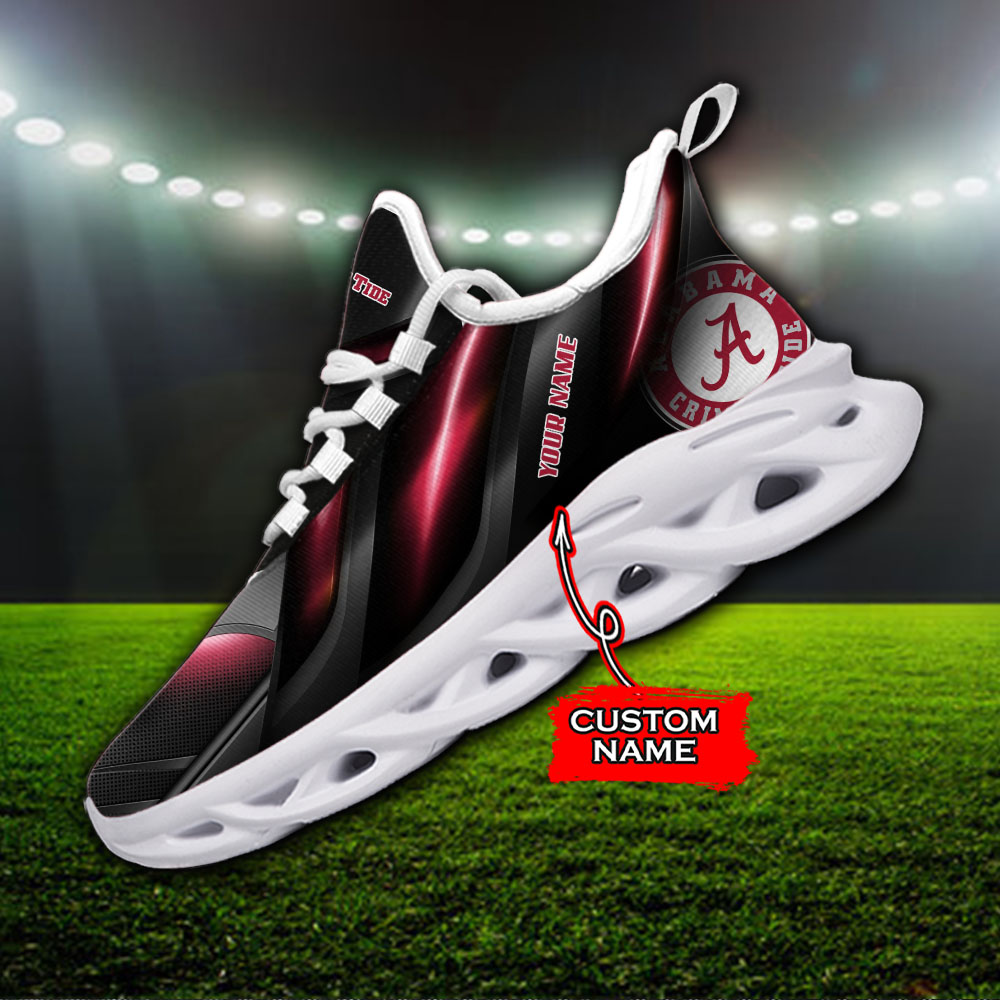 Alabama Crimson Tide NCAA Max Soul Shoes Sneakers For Men And Women neasalamis.com