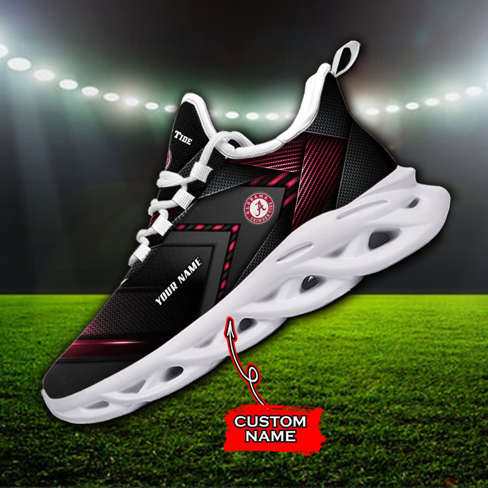 Alabama Crimson Tide NCAA Max Soul Shoes Sneakers For Men And Women neasalamis.com