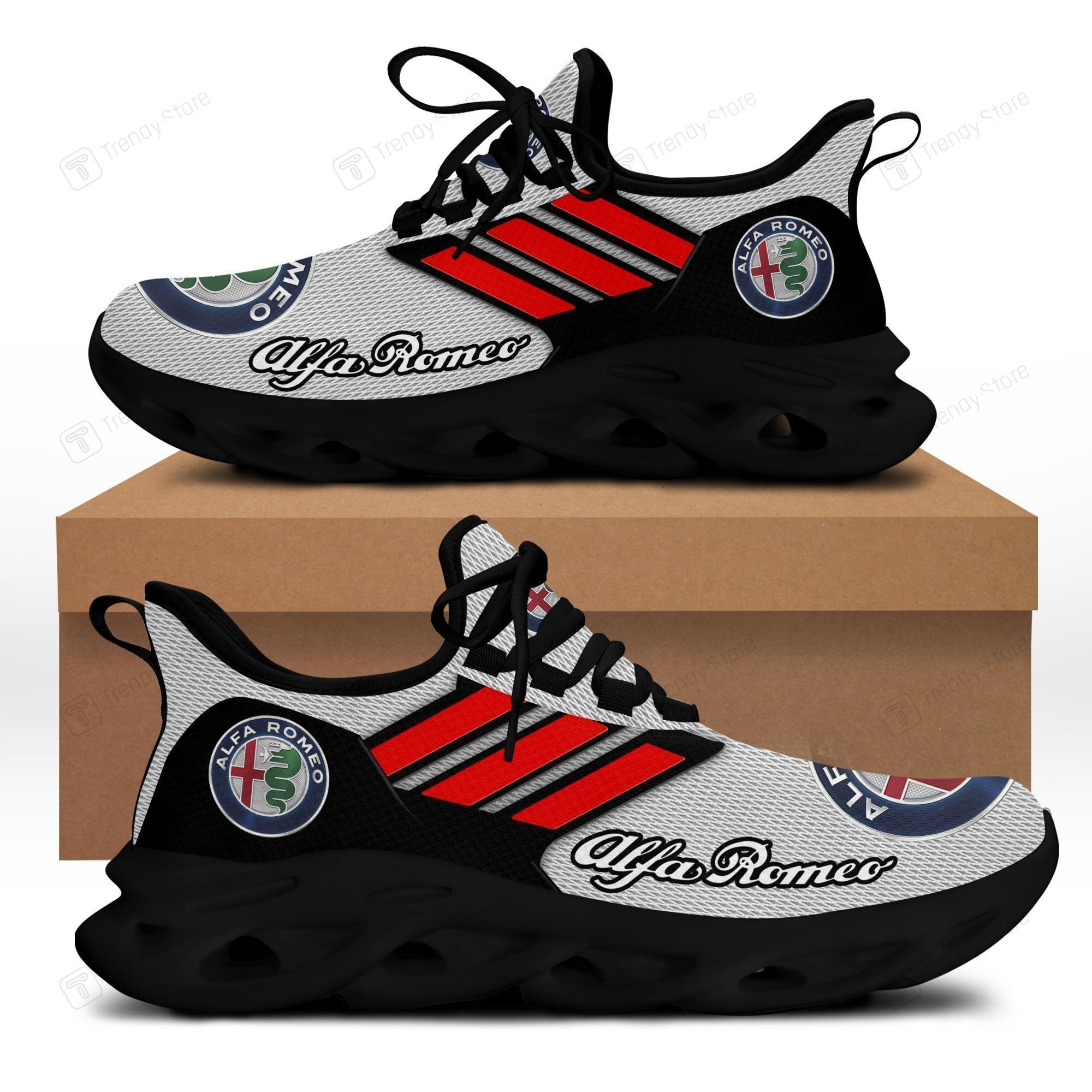 Alfa Romeo Max Soul Shoes Sneakers For Men And Women neasalamis.com