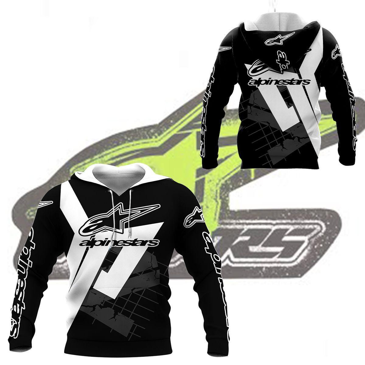 Alpinestars Shirt Fan Gift 196 Stylist Unisex 3d Hoodie Zip Hoodie Neasalamis