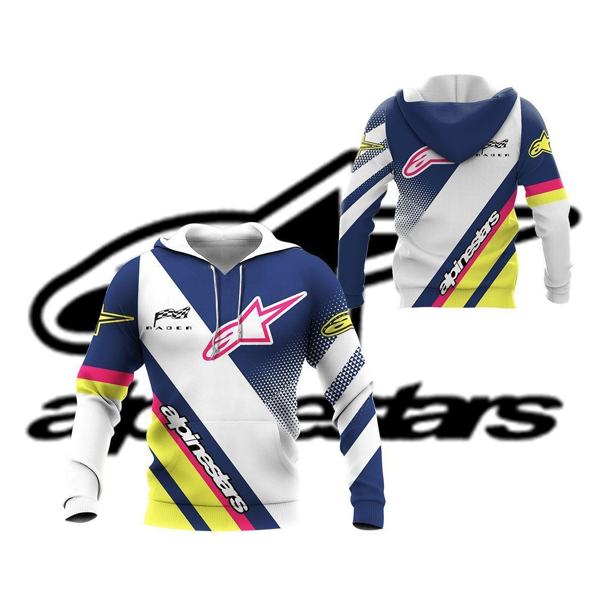 Alpinestars Shirt Fan Gift 875 Stylist Unisex 3d Hoodie Zip Hoodie Neasalamis