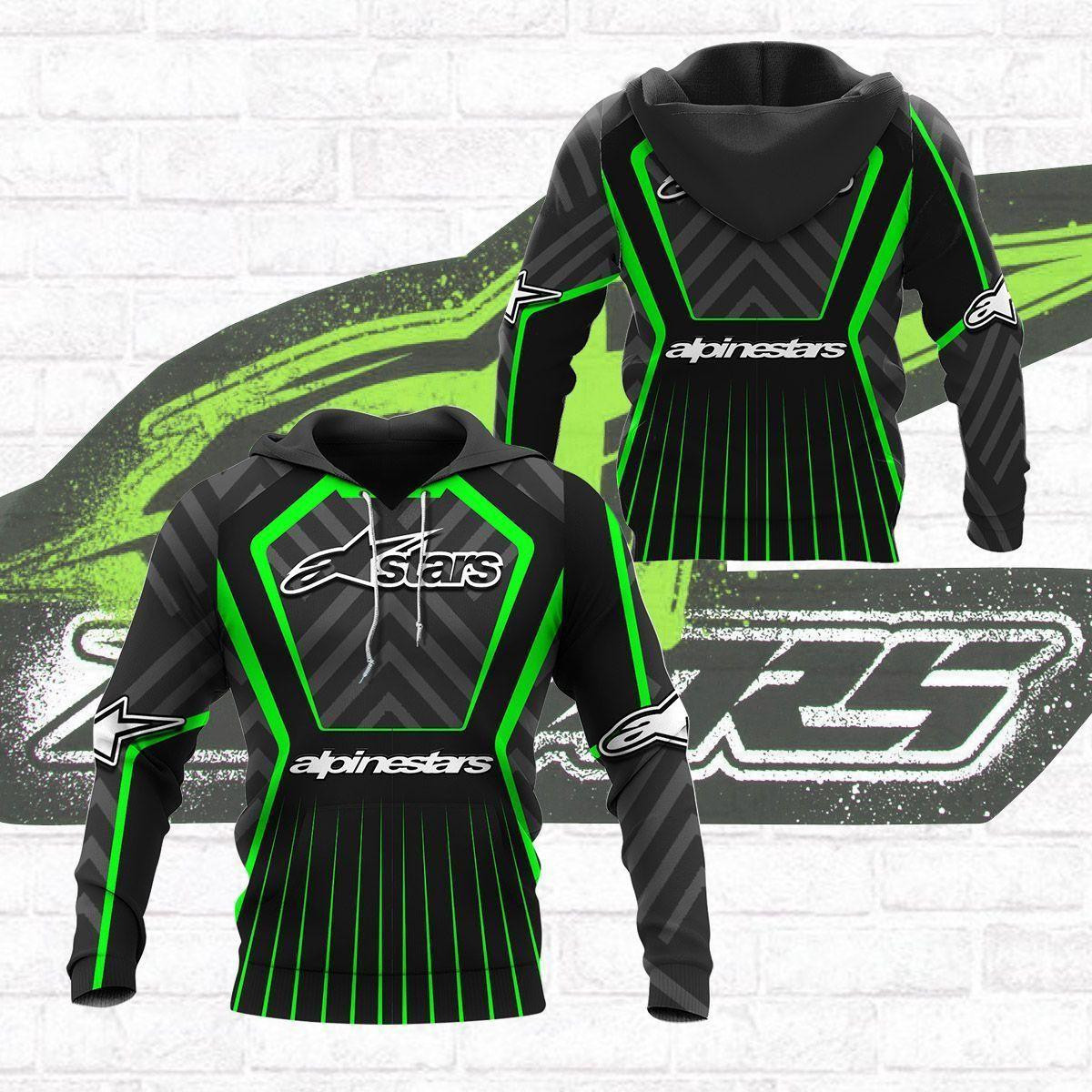 Alpinestars Shirt Fan Gift 881 Stylist Unisex 3d Hoodie Zip Hoodie Neasalamis