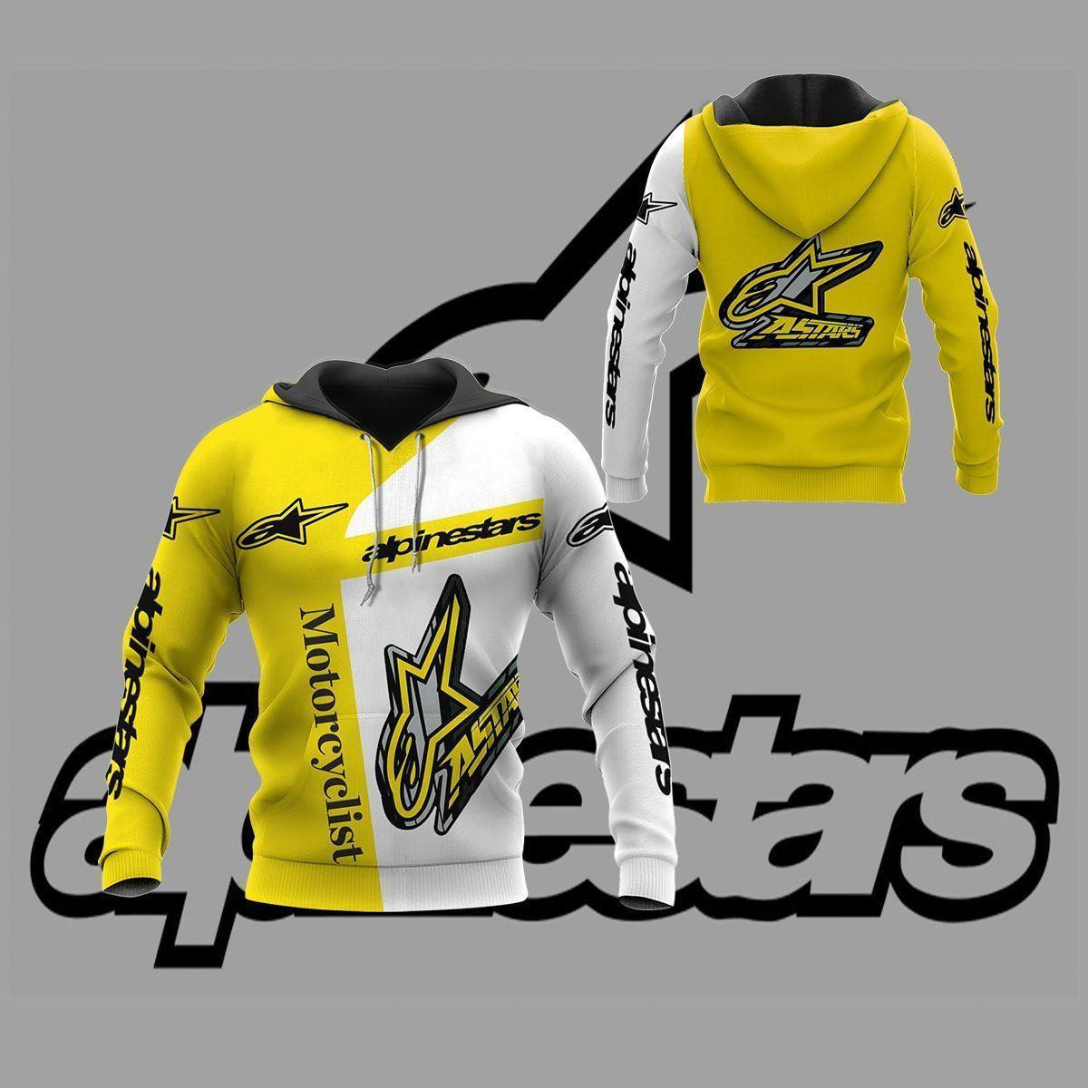 Alpinestars Shirt Fan Gift 887 Stylist Unisex 3d Hoodie Zip Hoodie Neasalamis
