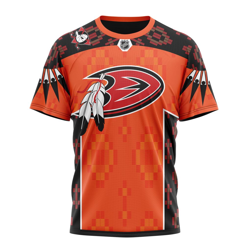 Anaheim Ducks Specialized Design Support Child Live Maters Personalized Name And Number T-Shirt Style 63367 Neasalamis.com
