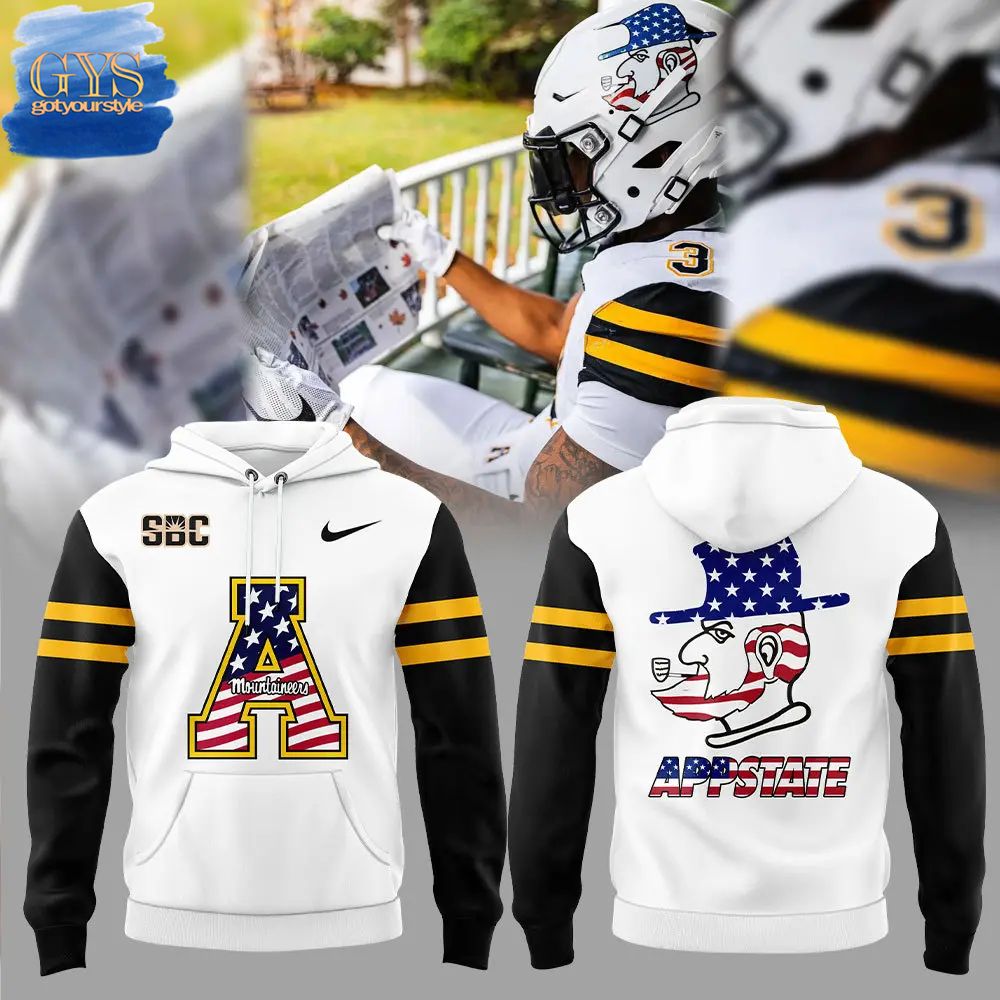 App State Mountaineers Thursday Night Fit Hoodie Neasalamis