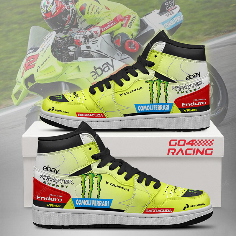 Aprilia Factory Racing AJ1 High Sneakers Shoes For Men And Women Calebmatthewhans Neasalamis
