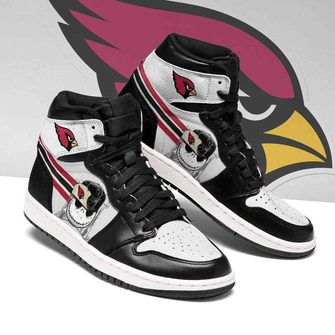 Arizona Cardinals AJ1 High Sneakers Shoes For Men And Women Calebmatthewhans Neasalamis