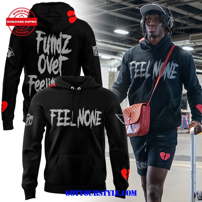 Arizona Cardinals Black Myth Feel None Hoodie Neasalamis