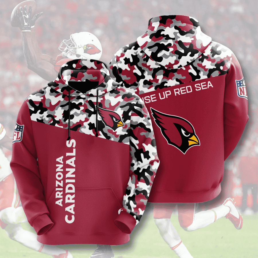 Arizona Cardinals Camo Hoodie Neasalamis