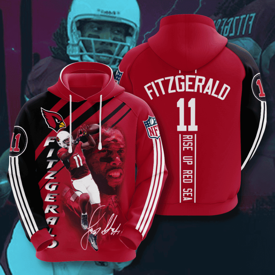 Arizona Cardinals Fitzgerald 11 Hoodie Neasalamis