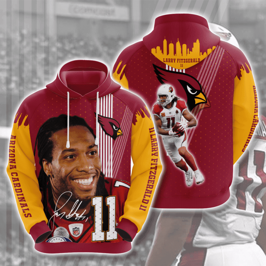 Arizona Cardinals Larry Fitzgerald Hoodie Neasalamis