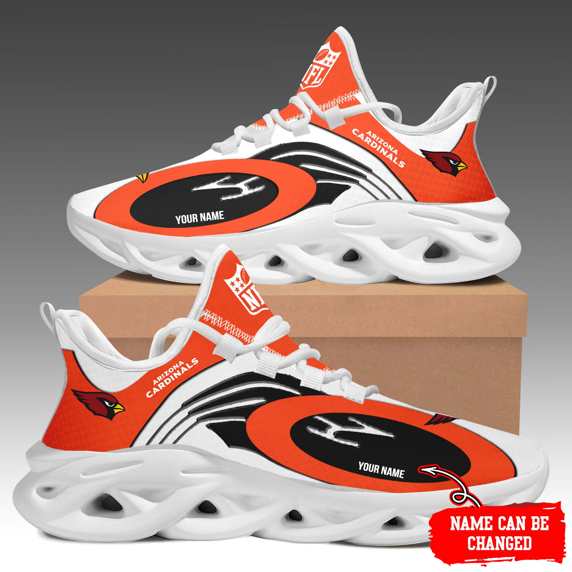 Arizona Cardinals Max Soul Shoes Sneakers For Men And Women neasalamis.com