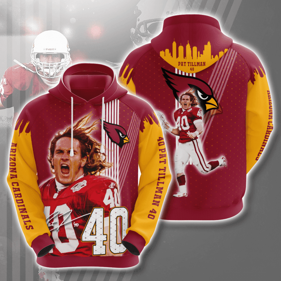 Arizona Cardinals Pat Tillman Hoodie Neasalamis